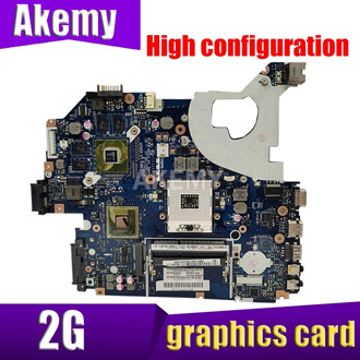 Akemy P5WE0 LA-6901P motherboard For Acer 5750 5750G 5755 5755G laptop motherboard HM65 GT630M/GT540M 2GB GPU original Test