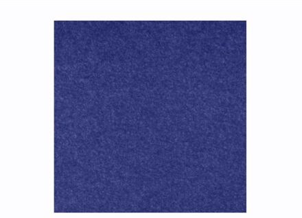 Akoestisch Wandpaneel Pet-vilt - 100x100 Cm - Donkerblauw