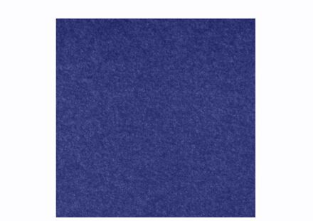 Akoestisch wandpaneel PET-vilt - 100x100 cm - Donkerblauw