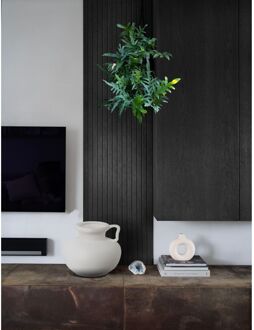 Akoestische Lattenwand Talud - Black - Vilt - 120x60cm - 1 Stuk