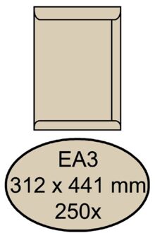 Akte Envelop EA3 Cremkraft 1180750