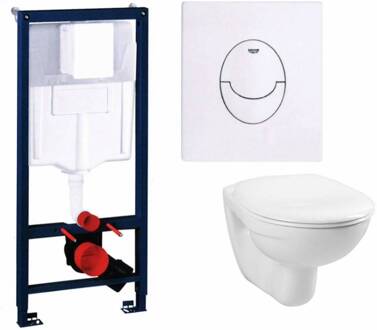 Aktie Toiletset Grohe Rapid SL met Basic Smart pot en Skate Air drukplaat