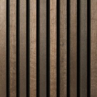 AKU Akoestisch Wandpaneel - Afimera - Explore Smoked Oak 260x52cm met Vilt