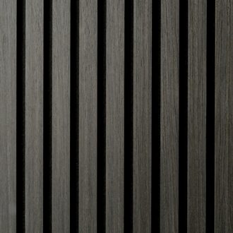 AKU Akoestisch Wandpaneel - Afimera - Zwart Eiken 260x60cm met Vilt