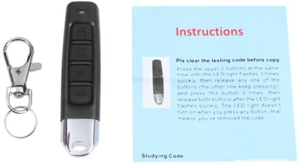AL22 -433Mhz Afstandsbediening Garagepoort Deuropener Afstandsbediening Duplicator Clone Klonen Code Autosleutel