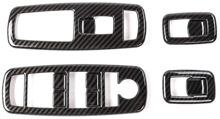 AL22-Voor Lader Venster Lift Trim Schakelpaneel Accessoires Trim Voor Dodge Charger