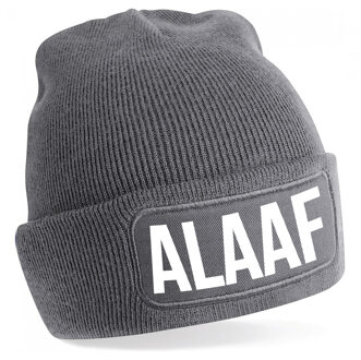 Alaaf muts unisex one size - Grijs One size