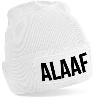 Alaaf muts unisex one size - Wit One size