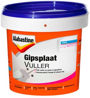 Alabastine Gipsplaatvuller Kant en Klaar - 1 Liter