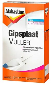 Alabastine gipsplaatvuller poeder - 2 kg.