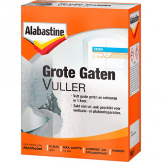 Alabastine grote gaten vuller poeder - 2,5 kg.