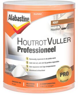 Alabastine houtrotvuller professioneel - 330 gram