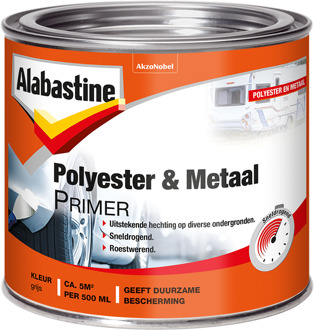 Alabastine Polyesterplamuur met Primer | Grijs | 250ml - 5944044