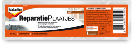 Alabastine reparatieplaatjes set