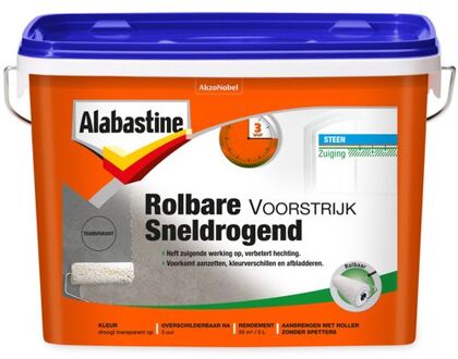 Alabastine Rolbare Voorstrijk Sneldrogend - 5 liter