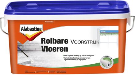 Alabastine Rolbare Voorstrijk Vloeren| 2,5L - 5256776
