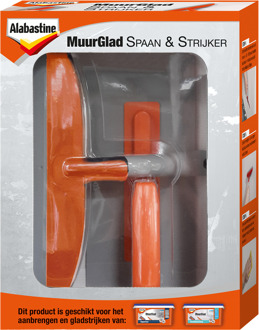 Alabastine spaan & strijker set