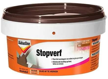 Alabastine Stopverf Naturel 500Gr