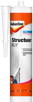 Alabastine Structuurkit - Wit - 310 ml