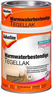 Alabastine Wand & Wand Beste Tegellak | Zandbeige | 750ml - 6035368