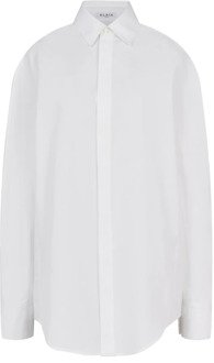 Alaia Blanc Ronde Slim Fit Shirt Alaïa , White , Dames - M