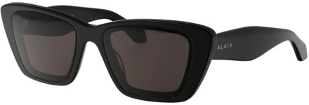 Alaia Stijlvolle zonnebril Aa0070S Alaïa , Black , Dames - 57 MM