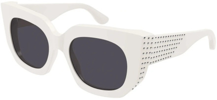 Alaia Sunglasses Alaïa , White , Dames - 54 MM