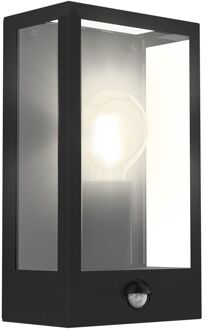 Alamonte Wandlamp met Sensor Zwart