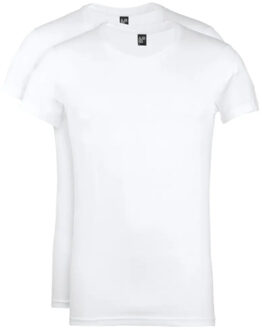 Alan Red 2-pack james 6660 white - maat M Wit