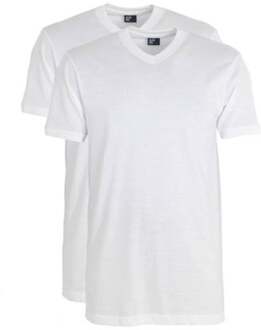 Alan Red Alberto T-shirt West-Virginia 2-pack V-hals wit (3130N)