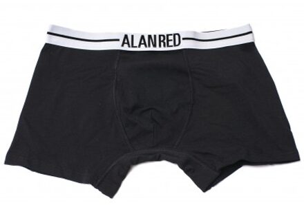 Alan Red Boxershort Lasting Black L ( two pack)