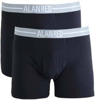 Alan Red boxershorts - 2-pack - navy blauw -  Maat S