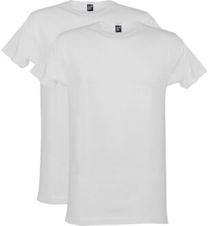 Alan Red Derby Wit Ronde Hals Heren T-shirt 2-Pack - M