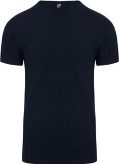 Alan Red Heren T-shirt Ottawa Navy Ronde Hals Slim Fit 2-Pack - L