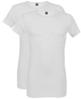 Alan Red Heren T-shirt Ottawa Navy Ronde Hals Slim Fit 2-Pack - L