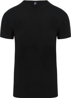 Alan Red Heren T-shirt Ottawa Zwart Ronde Hals Slim Fit 2-Pack - L