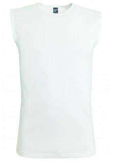 Alan Red Heren Tanktop Orlando Wit Stretch Ronde Hals Body Fit 2-Pack - S