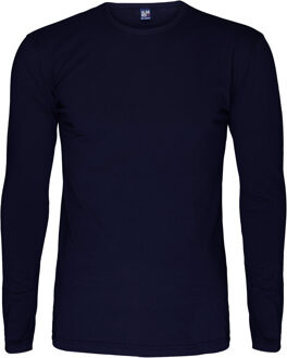 Alan Red Lange Mouw T-shirt Olbia 1Pack Stretch Ronde Hals Navy   L