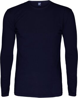 Alan Red Lange Mouw T-shirt Olbia 1Pack Stretch Ronde Hals Navy   XL