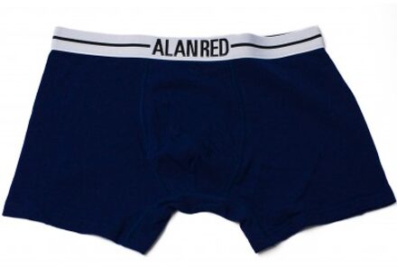 Alan Red Lasting Heren Boxershort Blauw En Zwart 2-Pack - L