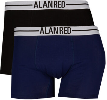 Alan Red Lasting Heren Boxershort Navy 2-Pack - M