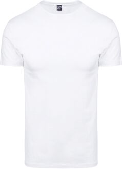 Alan Red Oakville T-shirt Wit (2Pack) - L,M