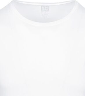 Alan Red Ronde Hals Heren T-shirt Osaka Silver Ion Katoen Wit - S
