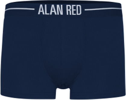 Alan Red Short Boxer ( 7013) Navy ( two pack) Blauw