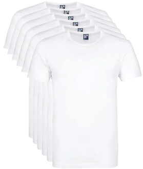 Alan Red T-shirt Derby wit 6-pack-XXL