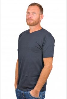 Alan Red T-Shirt Vermont Navy Two Pack (extra long) Blauw - M