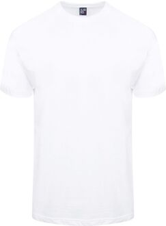 Alan Red T-Shirt Virginia 6 Pack Wit - M,S,L,XL,XXL