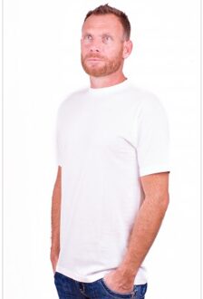 Alan Red T-Shirt Virginia Extra Long - White - XXL