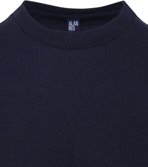 Alan Red T-Shirt Virginia Navy Longsleeve 2-pack Donkerblauw - L,M,S,XL,XXL