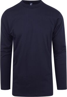 Alan Red T-Shirt Virginia Navy Longsleeve 2-pack Donkerblauw